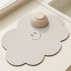 포코이 식기건조 규조토 드라잉매트, 그레이, 1개 주방용품/주방잡화 반품 최저가 8,850원