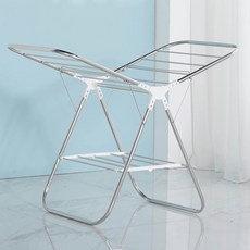 빨래 건조대, 화이트, 1개 홈인테리어/청소/세탁용품 반품 최저가 4,460원