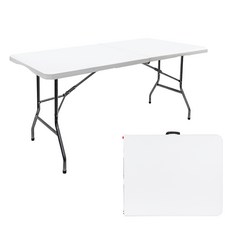 코멧 아웃도어 브로몰딩 접이식 테이블 1800, 화이트 홈인테리어/원예/가드닝 반품 최저가 36,530원