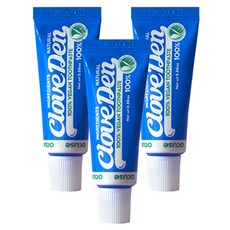 클로브덴 오리지널 미니어쳐 비건 치약, 25g, 3개 생활용품/구강/면도 반품 최저가 27,470원
