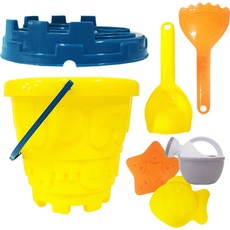 아가플러스 해변 모래성 바스켓 놀이 세트, 혼합색상, 185g, 1세트 완구/취미/역할놀이 반품 최저가 5,450원
