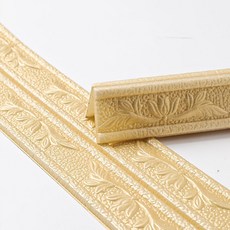 핫데이썸 푹신한 몰딩 장식 8cm x 2.3m 2p, 샴페인, 2개 홈인테리어/장판/바닥재 반품 최저가 10,450원