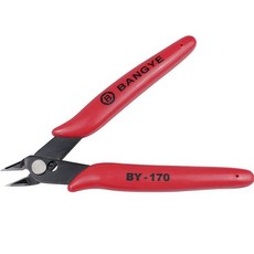 섬세한 절단 프라모델 부품 조립 니퍼 펜치 도구 BY-170, 레드, 1개 완구_취미/수집품 반품 최저가 6,340원