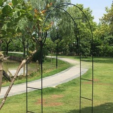 앙플랜트 아치형 넝쿨지지대, 다크그린 홈인테리어/원예/가드닝 반품 최저가 14,300원