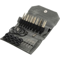 LYKKE 니트위트 DRIFTWOOD 조립식 줄 바늘 9cm 세트, 그레이데님, 1세트 홈인테리어/수예/수선 반품 최저가 125,240원