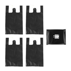 생활미소 무상표 손잡이 비닐봉투 흑색 100p, 4L, 4개 홈인테리어/청소/세탁용품 반품 최저가 7,830원