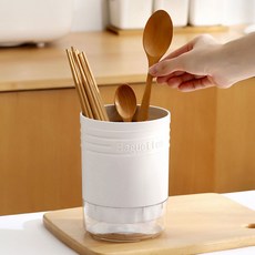 조니프리 물빠짐 분리 수저통, 혼합색상, 1개 주방용품/수저통/수저받침 반품 최저가 4,780원