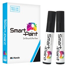 HL만도 스마트 페인트 자동차 붓펜 세트, 1세트, 360다이아몬드화이트펄799 자동차용품/세차/카케어 반품 최저가 9,420원