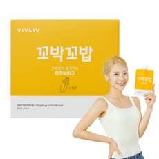비브리브 꼬박꼬밥 챙겨먹는 한끼쉐이크 스윗콘, 40g, 7개 헬스_건강식품/다이어트/이너뷰티 반품 최저가 21,330원