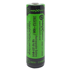 맥스토치 리튬이온 충전배터리 MTBT 18650-3500mAH, 1개입, 1개 홈인테리어/건전지/멀티탭 반품 최저가 12,330원