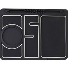 늘바론 차량용 에스엠씨 4in1 거치패드, 1개, 화이트 자동차용품/차량용 전자기기 반품 최저가 6,720원