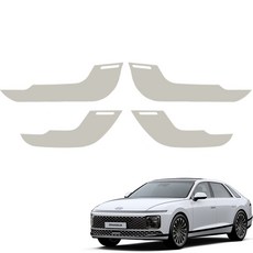 메이튼 디 올 뉴 가죽 스크래치 도어커버 SC, 현대 그랜저 GN7, 웜그레이 자동차용품/인테리어 반품 최저가 18,880원