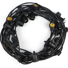 룸인 파티라이트 줄조명 15m 25구 PARTY-15M-25B, 1개 홈인테리어/조명/스탠드 반품 최저가 65,470원