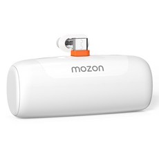 모즈온 PD 20W 고속 일체형 도킹형 미니 보조배터리 5000mAh C타입, SPE-PA5PD20WCP, 화이트 가전디지털/1인방송 전문관 반품 최저가 7,730원