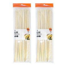 대나무 어묵 꼬지 30cm, 2개, 100개입 주방용품/일회용품/종이컵 반품 최저가 6,240원