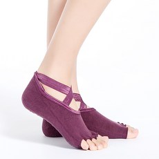 마켓피아 여성용 필라테스 요가 X 스트랩 오픈 토삭스 세트 스포츠_레저/헬스/요가/댄스 반품 최저가 3,020원