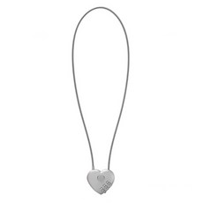 트래블큐브 하트 스테인레스 코팅 롱케이블 3다이얼 자물쇠 그레이 50cm, 1개 생활용품/안전/호신용품 반품 최저가 4,960원