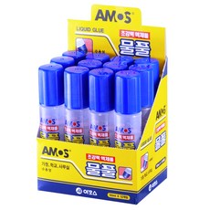 아모스 물풀, 12개입, 50ml 문구/오피스/학용품/수업준비 반품 최저가 5,190원
