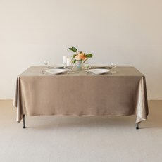 대성섬유 행사용 벨벳 루핑 테이블보, 810 베이지, 중(220 x 150 cm), 1개 홈인테리어/카페트/쿠션 반품 최저가 17,830원