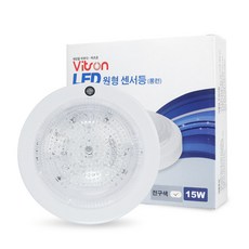비츠온 LED 원형 센서등 롱런 15W 전구색, 1개 생활용품/생활전기용품 반품 최저가 6,280원
