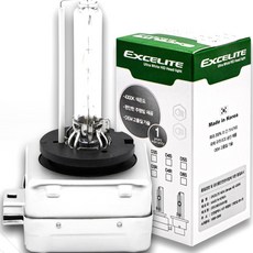 엑셀라이트 HID 리뉴얼 자동차 헤드램프 색온도 전조등 4300K, 1개, D1S 자동차용품/차량관리/소모품 반품 최저가 17,390원