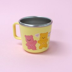 르번 국산 코튼베어 논슬립스텐컵, 혼합색상, 1개, 220ml 주방용품/유아동컵/빨대컵 반품 최저가 4,970원