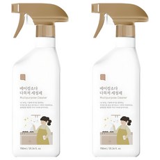 쉼표365 베이킹소다 대용량 다목적 세정제, 750ml, 2개 생활용품/청소세제 반품 최저가 14,820원