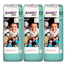 밤보네이처 대용량 팬티형 기저귀 남녀공용, 6단계, 114매 생활용품/일회용기저귀 반품 최저가 76,900원