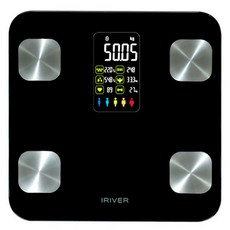 아이리버 대형 LCD 스마트 인바디 체중계, BF-L303B, 블랙, 1개 가전디지털/건강가전 반품 최저가 41,360원