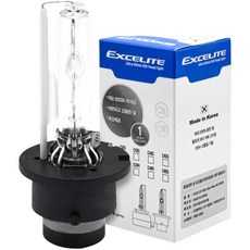 엑셀라이트 NEW 차량용 HID 전조등 6000K, 1개, D4S 자동차용품/차량관리/소모품 반품 최저가 23,350원