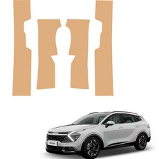 메이튼 순정 컬러 가죽 스크래치 도어스텝 커버 4종 세트 SC, 기아 스포티지 NQ5 가솔린, 새들 브라운 자동차용품/인테리어 반품 최저가 16,330원