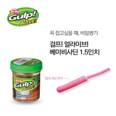 버클리 걸프얼라이브 베이비사딘(병) 1.5인치 볼락 라이트게임 웜 베이트, PW 스포츠/레저/낚시 반품 최저가 8,710원