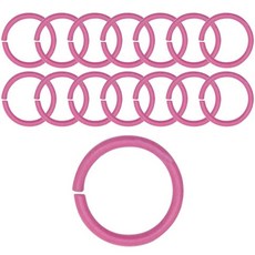 동대문단추왕 컬러 오링 O링 내경 10mm, 15개, 핫핑크 홈인테리어/수예/수선 반품 최저가 1,100원