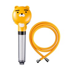 대림바스 카카오 라이언 필터샤워기 + 샤워줄, 1개, 주황 홈인테리어/욕실용품 반품 최저가 36,300원