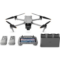 DJI Air 3 플라이 모어 콤보+DJI RC 2 촬영용 카메라 드론, 혼합색상, 1개 완구/취미/수집품 반품 최저가 1,086,320원