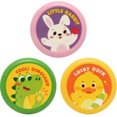 미니 스펀지 원반 16cm 3종 세트, 혼합색상, 1세트 완구/취미/스포츠/야외완구 반품 최저가 5,100원