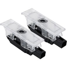 엑셀라이트 마세라티 전용 무변색렌즈 고급형 4K LED 도어라이트, 화이트, 2개 자동차용품/차량관리/소모품 반품 최저가 11,420원