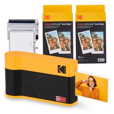 코닥 미니 2 ERA 포토프린터 휴대용 + 카트리지 68매 번들, M200, Yellow 가전디지털/프린터/복합기 반품 최저가 106,770원