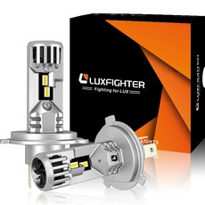 LUXFIGHTER Q36 LED 헤드라이트, 2개, H4 자동차용품/차량관리/소모품 반품 최저가 50,680원