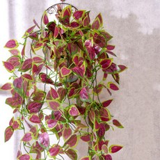 녹색 덩굴 장미 잎 조화 벽장식 들깨잎 105cm, 1개 홈인테리어/식물/나무 반품 최저가 8,940원