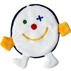 뽀송뽀송 극세사 스마일 핸드 타올, 화이트, 1개 주방용품/주방잡화 반품 최저가 4,480원