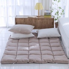 웰니스 몽글 토퍼 매트리스, 베이지핑크, 6cm 홈인테리어/FW 침구샵 반품 최저가 35,190원