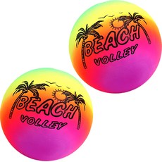아가플러스 레인보우 선셋 탱탱 비치볼 2p, 19cm, 혼합색상, 2개 완구/취미/물놀이/계절완구 반품 최저가 3,420원