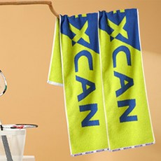지비비 투톤 코튼 타올 운동 배드민턴 스포츠타월, 옐로우블루, 2개 생활용품/욕실용품 반품 최저가 14,700원