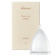 해피문데이 베이직 생리컵, 소형, 1개입, 1개 생활용품/생리대/성인용기저귀 반품 최저가 27,230원