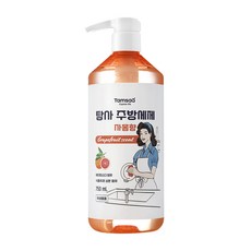 탐사 베이킹소다 함유 주방세제 자몽향, 750ml, 1개 생활용품/청소/주방세제 반품 최저가 2,430원