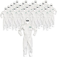 가드맨 SMS 원피스 방진복 보호복, 흰색, 24개 반려동물용품/소동물/가축용품 반품 최저가 60,930원