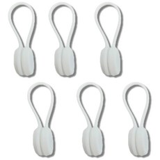 블루레이크 케이블 이어폰 전선 정리 홀더, 6개, 화이트 생활용품/생활전기용품 반품 최저가 3,770원