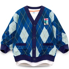 젤리스푼 아동용 스윗 체커 올오버 가디건 출산/유아동/유아동패션 반품 최저가 23,980원