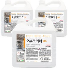 코코즈 오븐크리너 골드, 4L, 3개 생활용품/청소세제 반품 최저가 37,400원